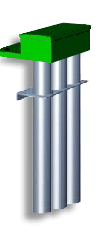 triple bayonet PTC heaters